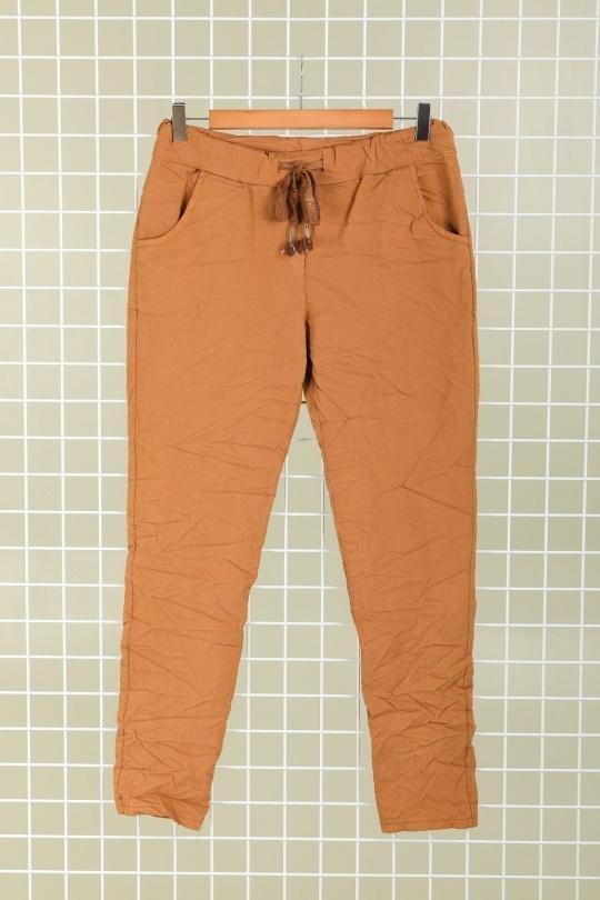 Pantalons Femme Bleu canard CHANA MOD PT26C Efashion Paris