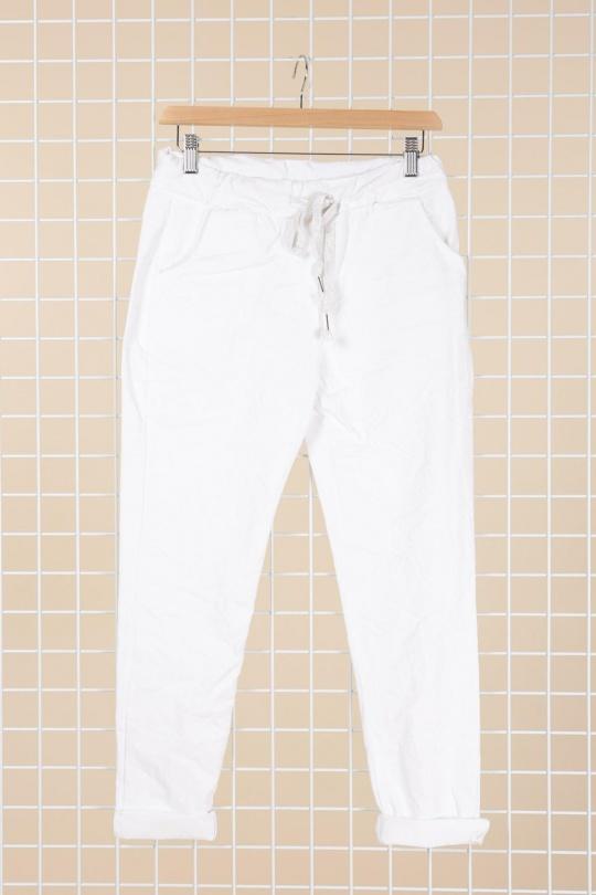 Pantalons Femme Bleu canard CHANA MOD PT26C Efashion Paris