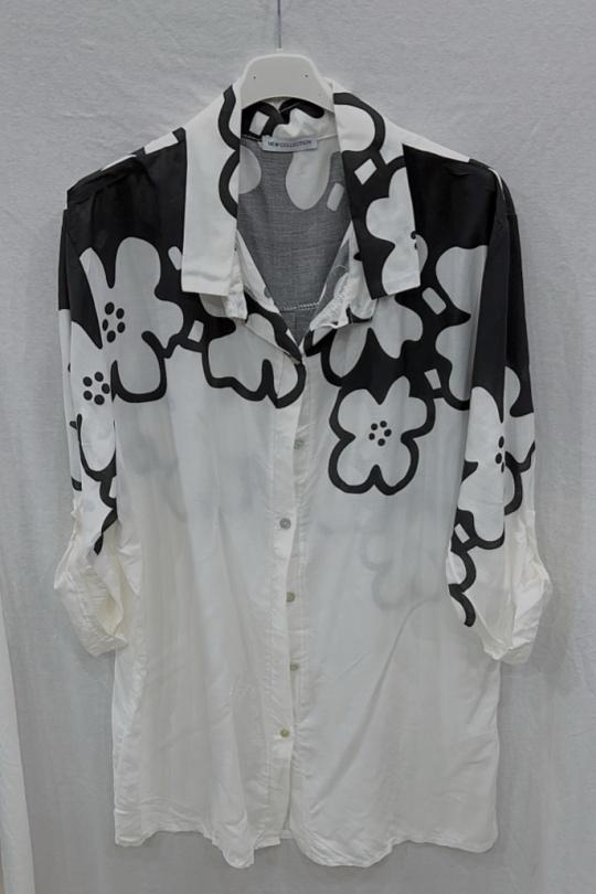 Camisas Mujer Beige CHANA MOD CH54 Efashion Paris