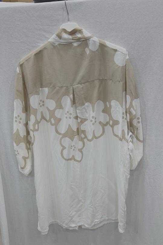 Camisas Mujer Beige CHANA MOD CH54 Efashion Paris