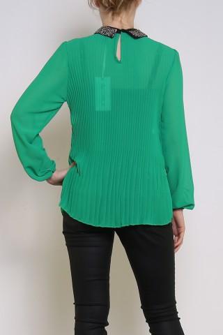 Tops Femme Bleu royal CHANA MOD 1585 Efashion Paris