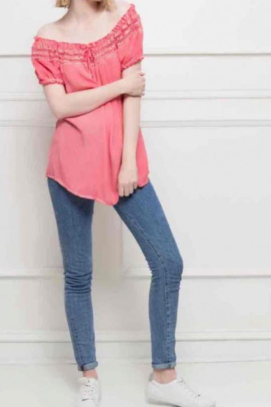 T-shirts Femme Vert CHANA MOD H64 Efashion Paris