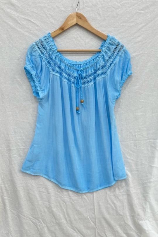 T-shirts Femme Vert CHANA MOD H64 Efashion Paris