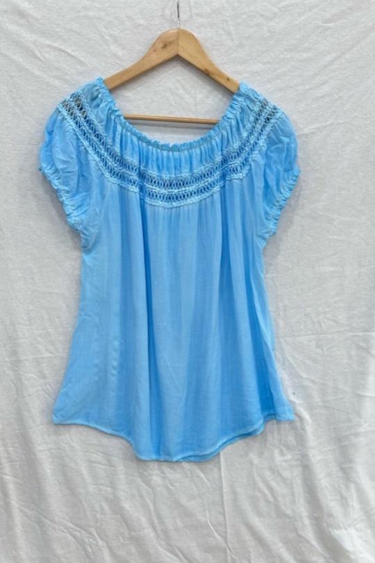 T-shirts Femme Vert CHANA MOD H64 Efashion Paris
