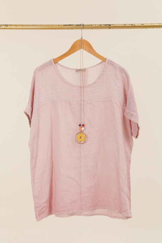 Blouses Femme Kaki CHANA MOD H615 Efashion Paris
