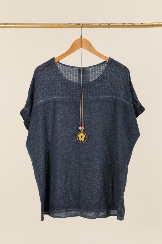 Blouses Femme Kaki CHANA MOD H615 Efashion Paris