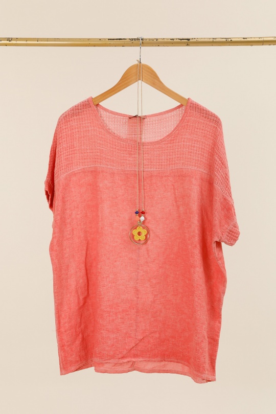 Blouses Femme Kaki CHANA MOD H615 Efashion Paris