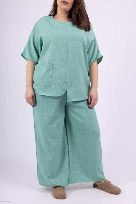 T-shirts Femme Vert CHANA MOD H600 Efashion Paris