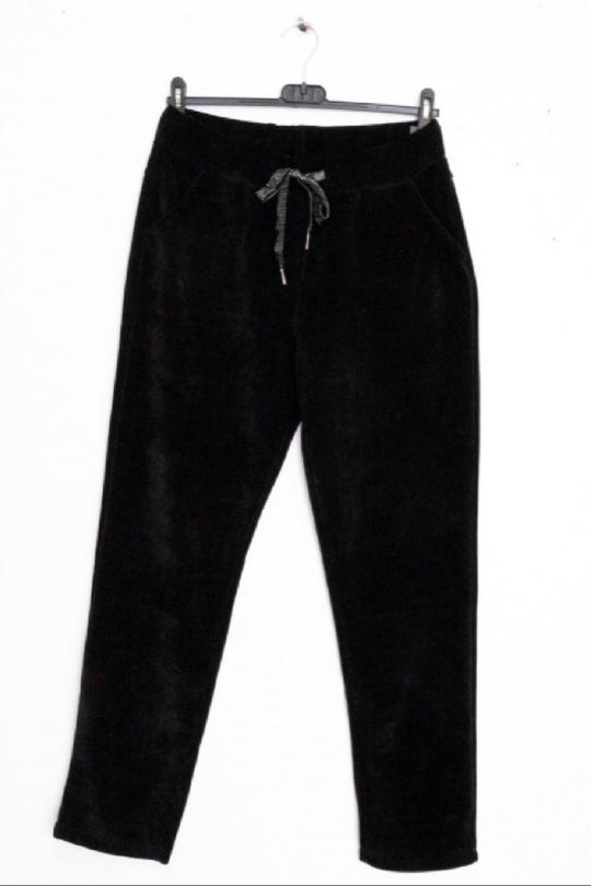 Trousers Women Black CHANA MOD PT315 Efashion Paris