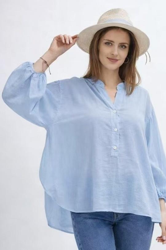 Camicette Donna Green CHANA MOD CH353 Efashion Paris