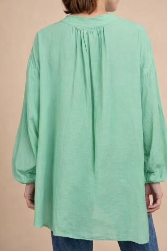 Camicette Donna Green CHANA MOD CH353 Efashion Paris