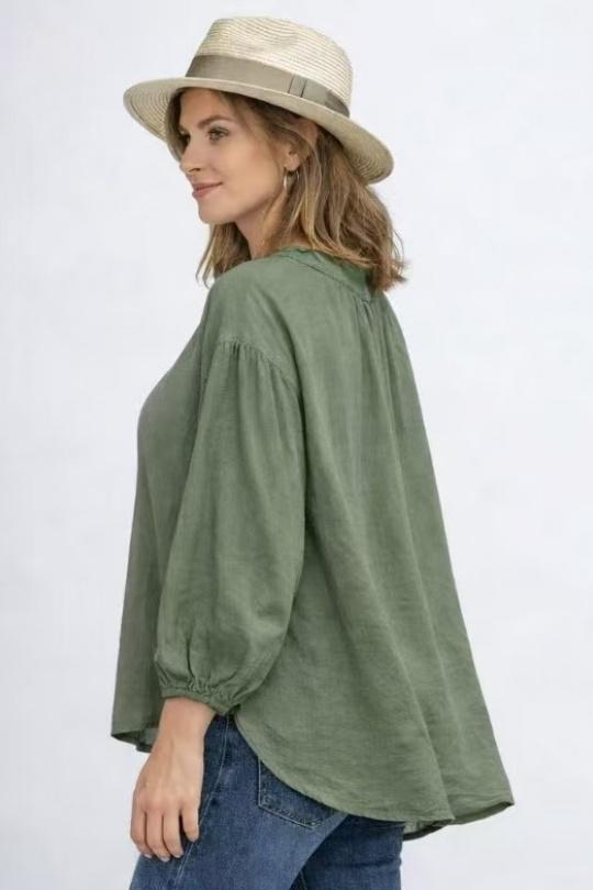 Camicette Donna Green CHANA MOD CH353 Efashion Paris