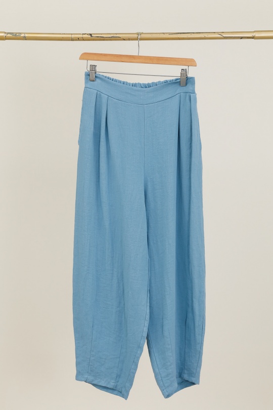 Pantaloni Donna Beige CHANA MOD PT323 Efashion Paris