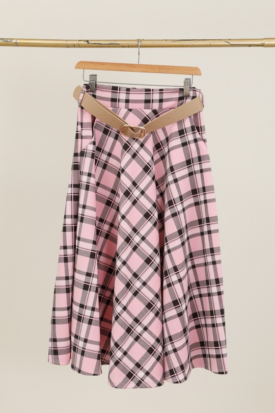 Gonne Donna Beige CHANA MOD J70 Efashion Paris