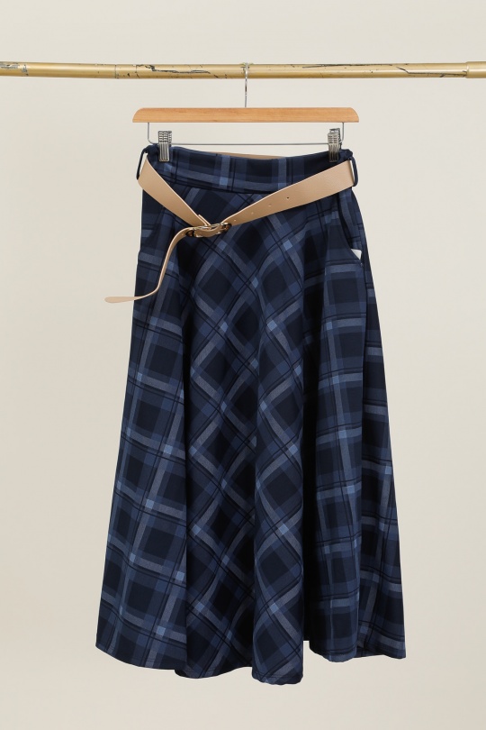 Gonne Donna Beige CHANA MOD J70 Efashion Paris