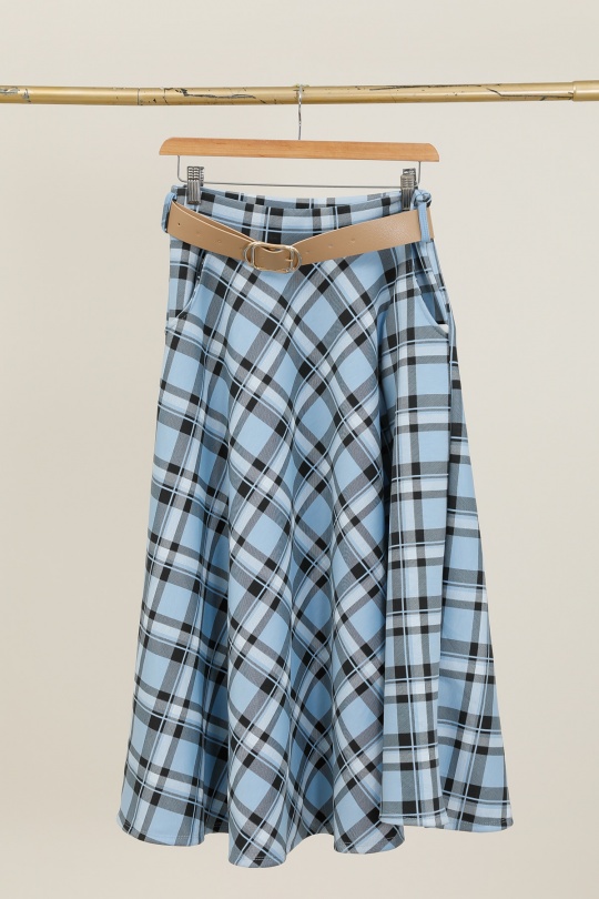 Gonne Donna Beige CHANA MOD J70 Efashion Paris