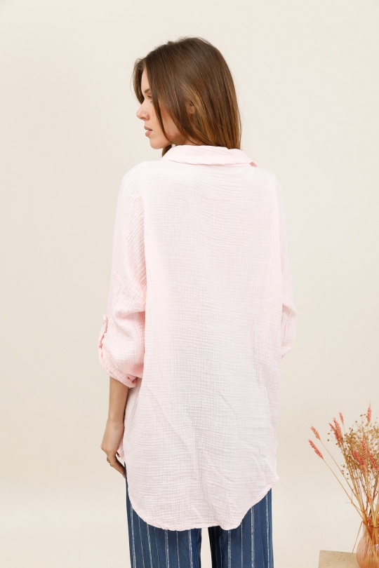 Camicie Donna Pink CHANA MOD CH359 Efashion Paris