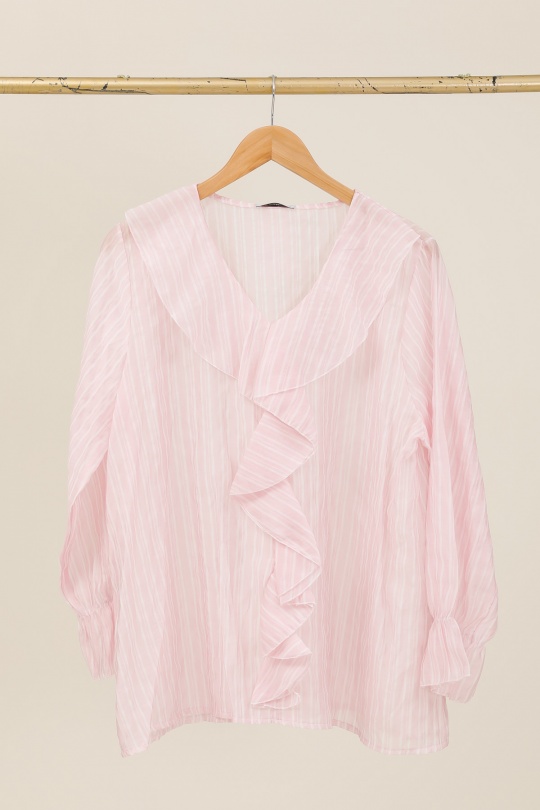 Camicette Donna Beige CHANA MOD CH263 Efashion Paris