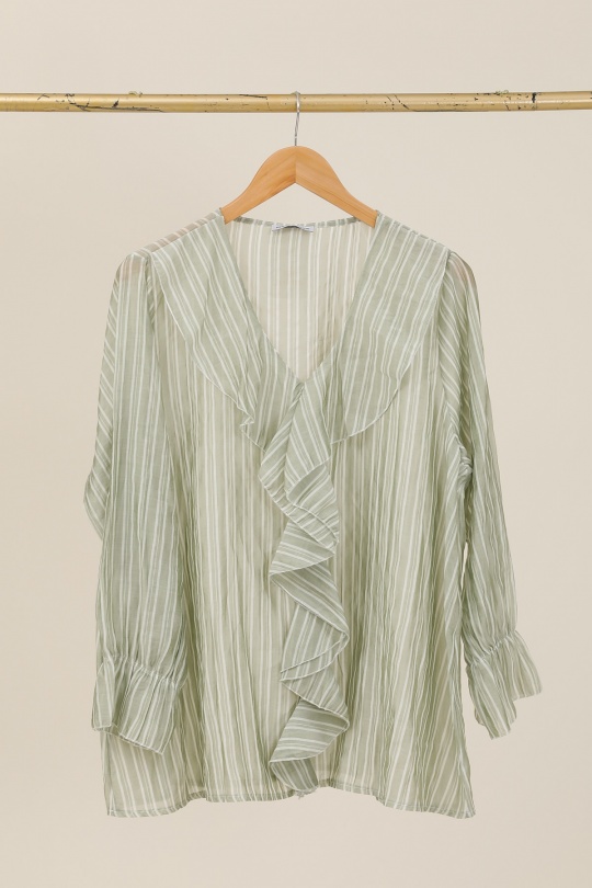 Camicette Donna Beige CHANA MOD CH263 Efashion Paris