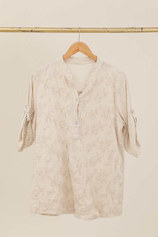 Tuniche Donna Khaki CHANA MOD CH361 Efashion Paris