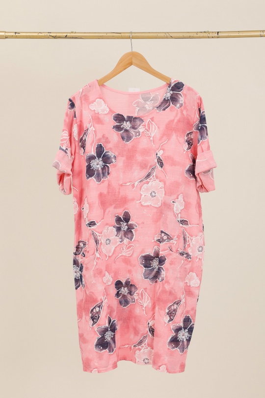 Abiti corti Donna Khaki CHANA MOD TU210 Efashion Paris