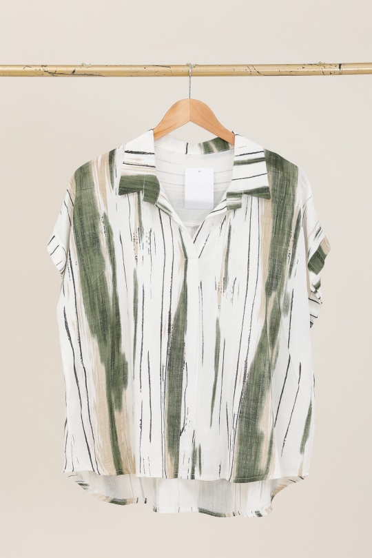 T-shirts Donna Sky blue CHANA MOD CH363 Efashion Paris