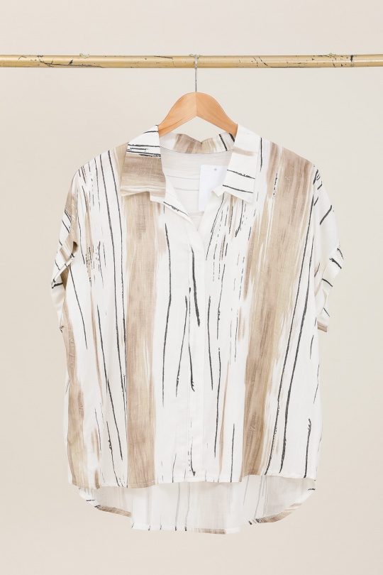 T-shirts Donna Sky blue CHANA MOD CH363 Efashion Paris