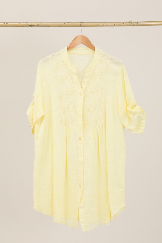 Robes courtes Femme Bleu ciel CHANA MOD CH362 Efashion Paris