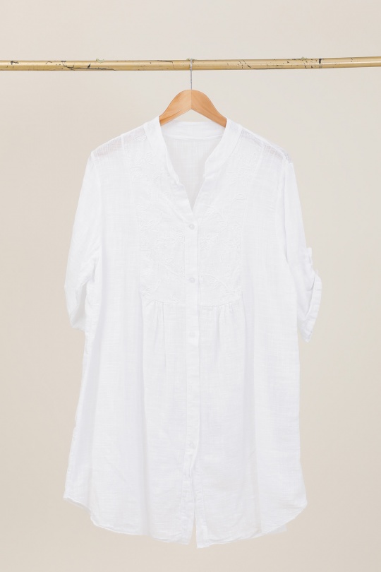 Robes courtes Femme Bleu ciel CHANA MOD CH362 Efashion Paris