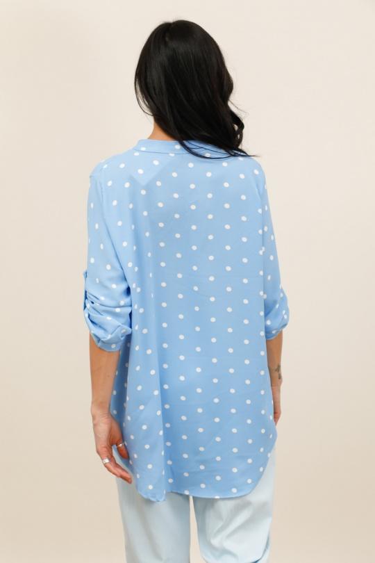 Tuniche Donna Sky blue CHANA MOD CH360 Efashion Paris