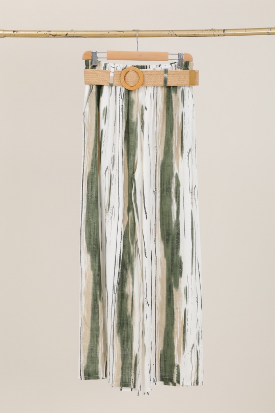 Pantaloni Donna Sky blue CHANA MOD PT352 Efashion Paris