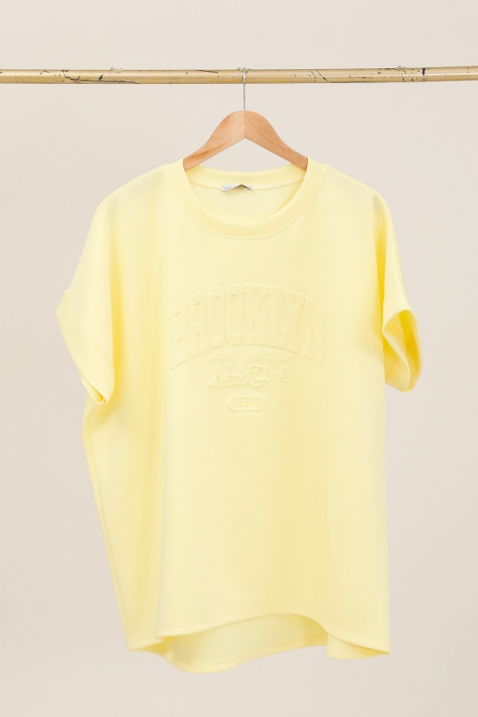 Felpa Donna Sky blue CHANA MOD SW26 Efashion Paris