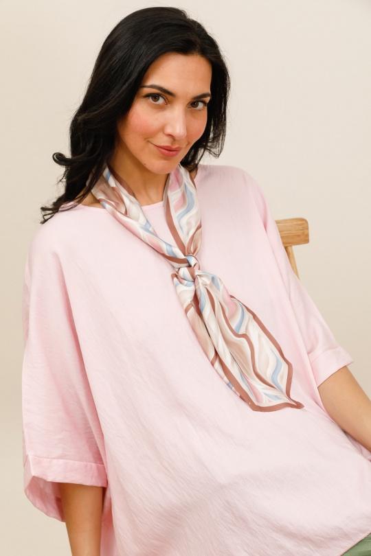 Camisetas Mujer Pink CHANA MOD H317 Efashion Paris