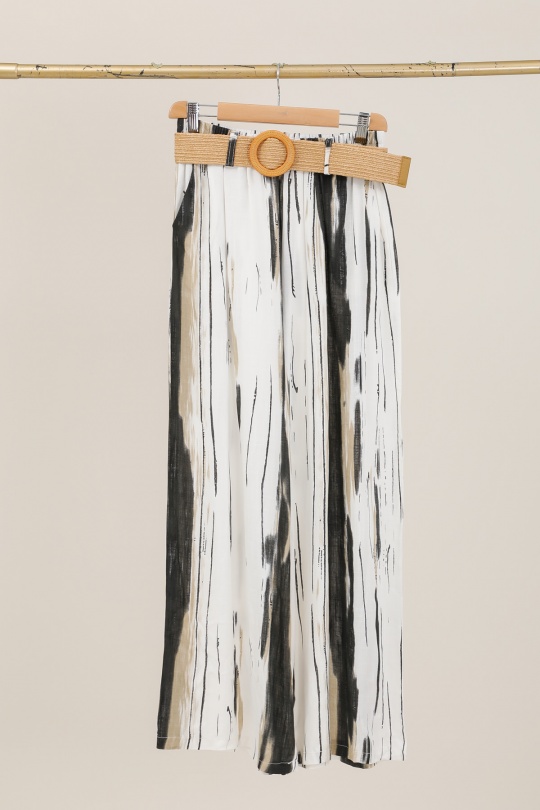 Pantaloni Donna Sky blue CHANA MOD PT352 Efashion Paris