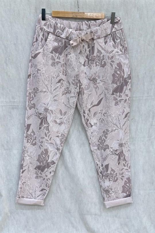 Pantalons Femme Kaki CHANA MOD PT338 Efashion Paris