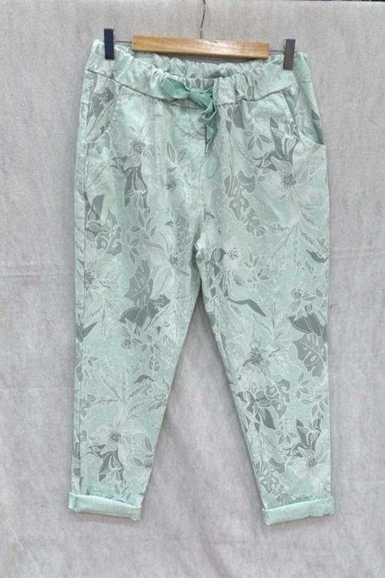 Pantalons Femme Kaki CHANA MOD PT338 Efashion Paris
