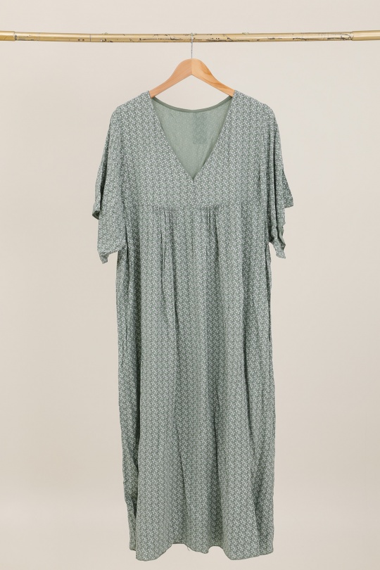 Robes longues Femme Bleu jean CHANA MOD R615 Efashion Paris