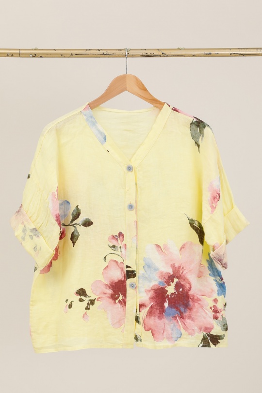 Chemises Femme Bleu ciel CHANA MOD V25 Efashion Paris