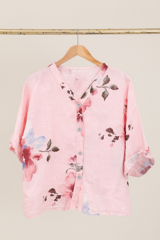 Chemises Femme Bleu ciel CHANA MOD V25 Efashion Paris