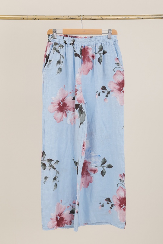 Pantaloni Donna Beige CHANA MOD PT353 Efashion Paris