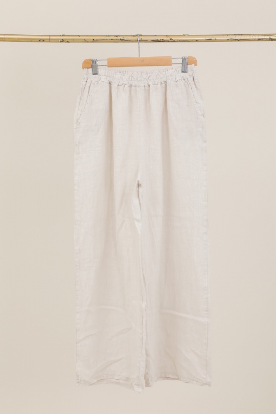 Pantaloni Donna White CHANA MOD PT355 Efashion Paris