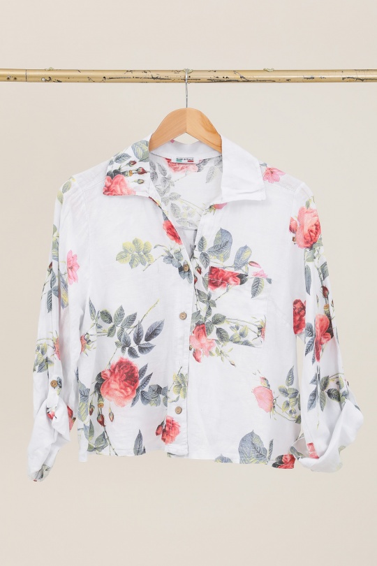 Camicie Donna Beige CHANA MOD CH364 Efashion Paris