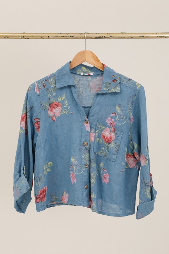 Camicie Donna Beige CHANA MOD CH364 Efashion Paris