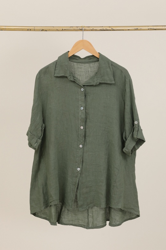 Shirts Women Beige CHANA MOD CH366 Efashion Paris