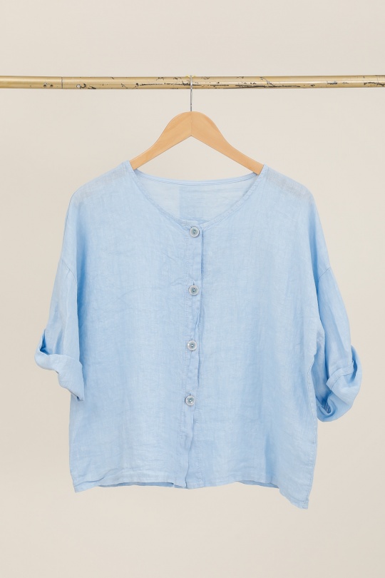 Shirts Women Beige CHANA MOD V27 Efashion Paris