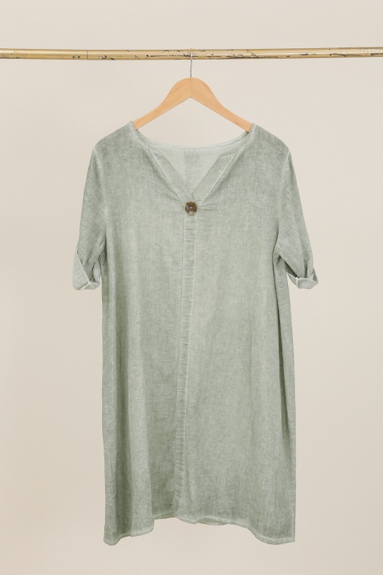 Short dresses Women Marine blue CHANA MOD TU350 Efashion Paris