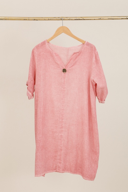 Short dresses Women Marine blue CHANA MOD TU350 Efashion Paris