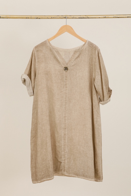 Short dresses Women Marine blue CHANA MOD TU350 Efashion Paris