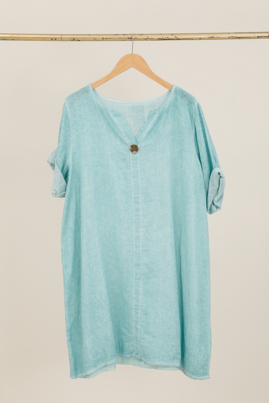 Short dresses Women Marine blue CHANA MOD TU350 Efashion Paris