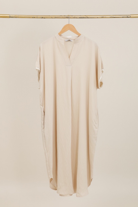 Robes longues Femme Bleu marine CHANA MOD R617 Efashion Paris